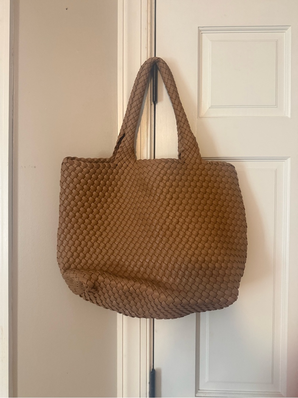 Woven Tote Bag in Brown - Classic Everyday Carry